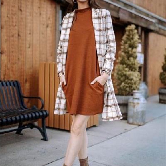 Böhme Deep Orange Dress with Pockets! - Picture 5 of 5